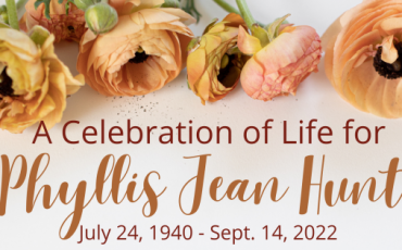 Celebration of Life for Phyllis Hunt