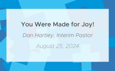 You Were Made for Joy!