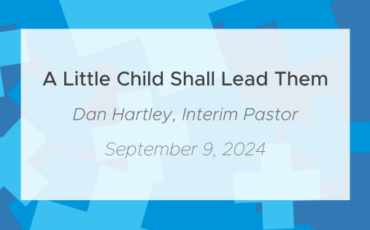 A Little Child Shall Lead Them