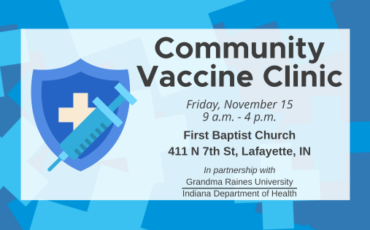 Community Vaccine Clinic on November 15