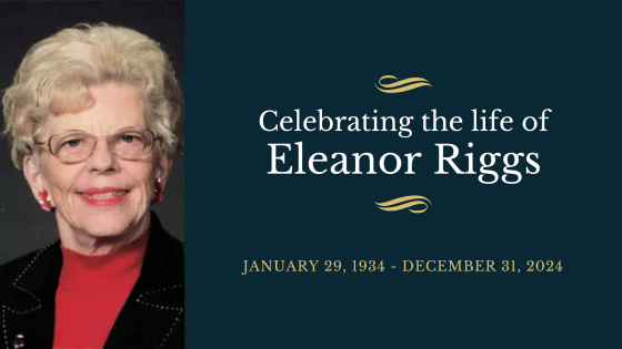 Memorial Service for Eleanor Riggs