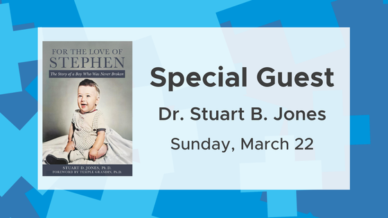 March 22: Special Guest Dr. Stuart B. Jones