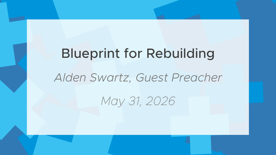 Blueprint for Rebuilding